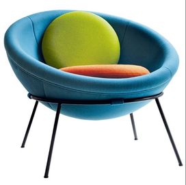 China Modern leisure chair Bardi's Bowl Chair fiberglass half ball egg chair supplier