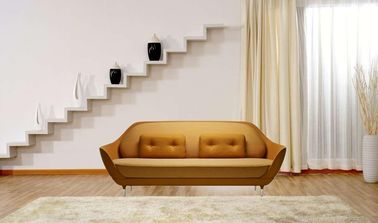 China European style luxury living room Hotel Leisure fabric fiberglass favn sofa supplier