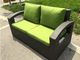 Modern Aluminium PE Rattan Outdoor Wicker Sofa sets Garden wicker Patio sofa furniture supplier