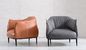 Armchairs Leather In Luxury Modern Designs Single sofa supplier