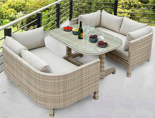China Wholesale Nordic Fashion Chair Indoor Outdoor Hotel Leisure Furniture Rattan Wicker Garden Sofa supplier