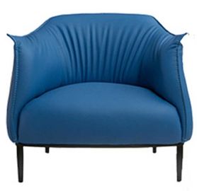 China Replica Archibald Armchair Leather Poltrona Frau Chair Single Designer Sofa supplier