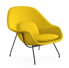 China Modern Fiberglass Womb Chair Fabric Rocking Lounger Chair supplier