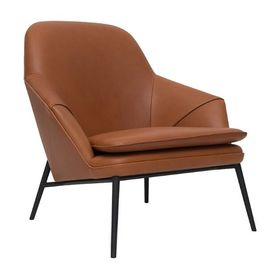 China Modern Living Room chair Leisure Leather reception Chair hotel chair supplier