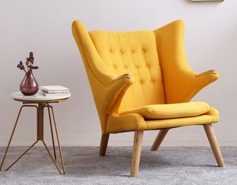 China New design furniture fabric Hans Wegner teddy bear chair Soft comfortable lounge chair supplier
