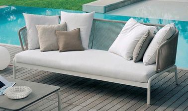 China New PE Rattan wicker chair hotel Outdoor garden patio Furniture sofa sets supplier