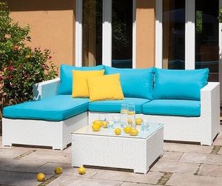China Outdoor Garden sofa sets patio All weather Poly Rattan wicker Furniture supplier
