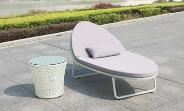 China Leisure Aluminium PE Rattan Lounge chairs Outdoor Garden patio Beach chair supplier