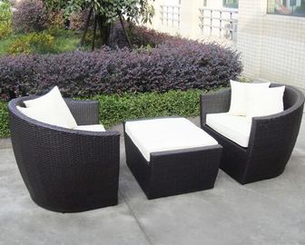 China Leisure Aluminium PE Rattan Wicker Sofa sets Outdoor Garden Backyard wicker Patio sofa furniture supplier