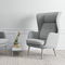 Modern Nodic Designer Armchair Ro Lounge Chair High back Living Room furniture Leisure Chair set supplier