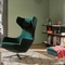Modern Office Furniture Fabric Sofa repos lounge Chair Leisure Recliners Living Room Chair supplier