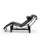 Modern Leather industrial steel relax chaise lounge chair living room recliner chair supplier