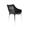 Nordic Home Furniture Comfortable Pu Leather Metal Legs design backrest upholstered For Living Room Dinning Chairs supplier
