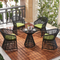 Outdoor wicker chair outdoor furniture garden set plastic resin chair and table rattan patio furniture supplier