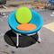 Modern bowl chair Nordic leather sofa egg chair shell living room ball leisure lounge chair supplier
