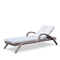PE Rattan Outdoor furniture sun lounger chaise lounge chair for Swimming Pool Diving deck chair Sea lounge sofa supplier