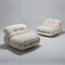Modern Nordic Luxury Velvet Fabric Living Accent Sofa Chair Cashmere Fabric Italian Design Leisure Lounge Sofa Set supplier
