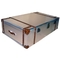 Industrial aviator metal trunk coffee table Aluminium antique steamer trunk silver old trunk table with drawers supplier
