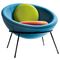Modern leisure chair Bardi's Bowl Chair fiberglass half ball egg chair supplier