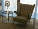 New design furniture fabric Hans Wegner teddy bear chair Soft comfortable lounge chair supplier