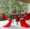 Panton Chair Design furniture S Shape fiberglass ABS restaurant chairs supplier