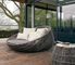 New Design PE Rattan Outdoor wicker Furniture Patio Garden Furniture lounge Sofa sun Bed supplier