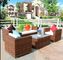 Hot Patio sofa sets design Outdoor garden PE Rattan wicker Furniture supplier