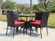 PE Rattan wicker chair Hotel Aluminium Outdoor Garden Patio chair and table supplier