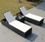 Leisure Aluminium PE Rattan beach chair For Hotel All weather Outdoor Garden Patio Lounge chaise chair supplier