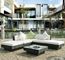Leisure Aluminium PE Rattan Outdoor Wicker Sofa sets Garden Backyard wicker Patio sofa furniture supplier