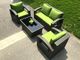 Modern Aluminium PE Rattan Outdoor Wicker Sofa sets Garden wicker Patio sofa furniture supplier