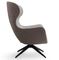 Designer Classic Furniture Fiberglass Lounge Chair Cloth Rotating Mad Joker Armchair supplier