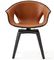 Designer dining chair living room fiberglass swivel Ginger Chair supplier