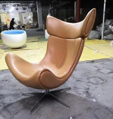 Wing back boconcept imola chair with ottoman Leisure Lounge chair supplier