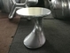 aviator furniture round smart table Aluminium coffee side table metal corner cafe tables industrial style furniture supplier